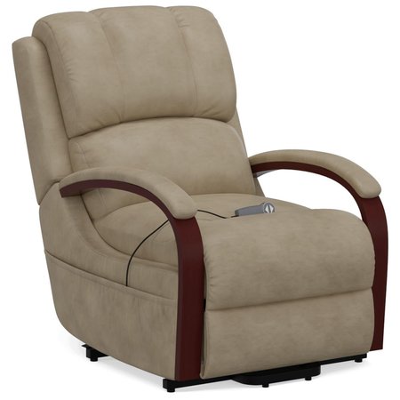 SUNSET TRADING Boost Power Lift Recliner Chair Taupe Brown SY-1337-89-2340-82